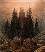 Caspar David Friedrich The Cross in the Mountains oil painting reproduction